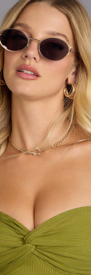 Retro Cool Metal Round Glasses