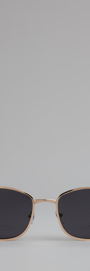 Fresh Pick Flower Detail Sunglasses