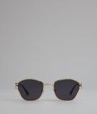 Fresh Pick Flower Detail Sunglasses