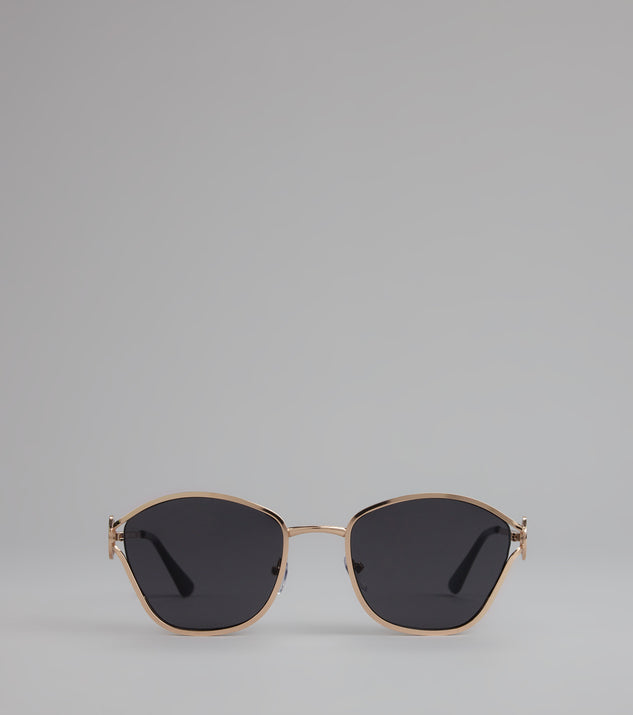 Fresh Pick Flower Detail Sunglasses