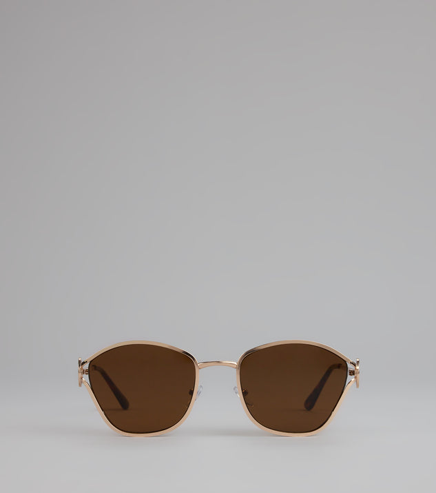 Fresh Pick Flower Detail Sunglasses