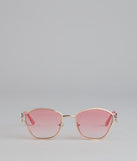 Fresh Pick Flower Detail Sunglasses