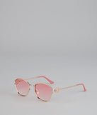 Fresh Pick Flower Detail Sunglasses