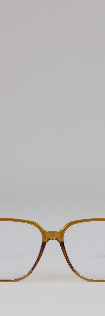 Chic Look Oversized Blue Light Glasses