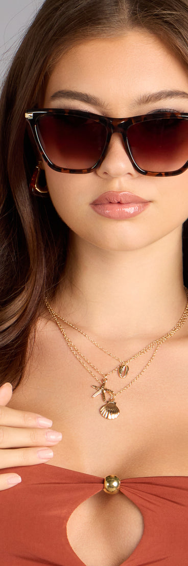 Off Duty Attitude Cat Eye Sunglasses