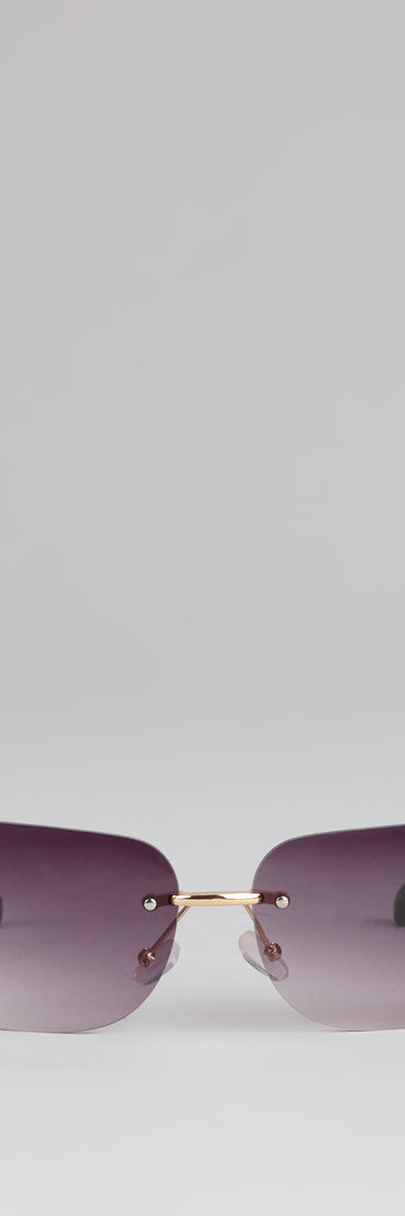 Pretty Intent Butterfly Side Sunglasses