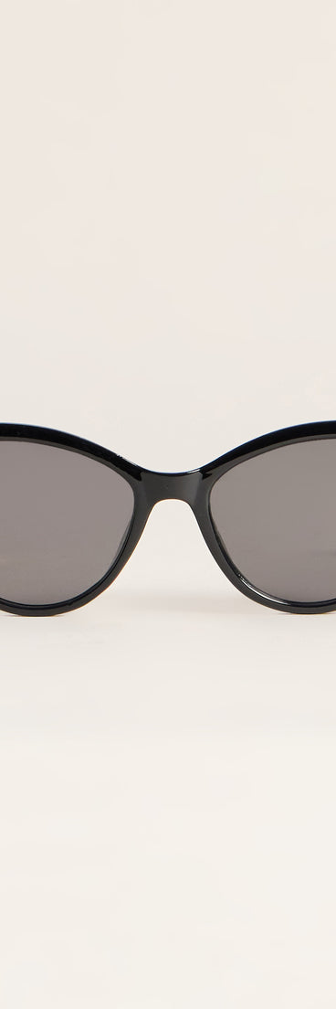 Caught Staring Cat-Eye Sunglasses