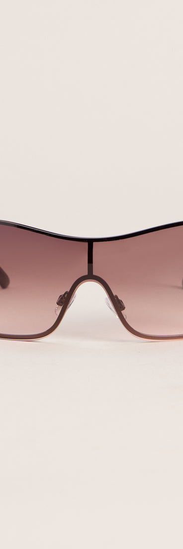 Off The Record Shield Sunglasses