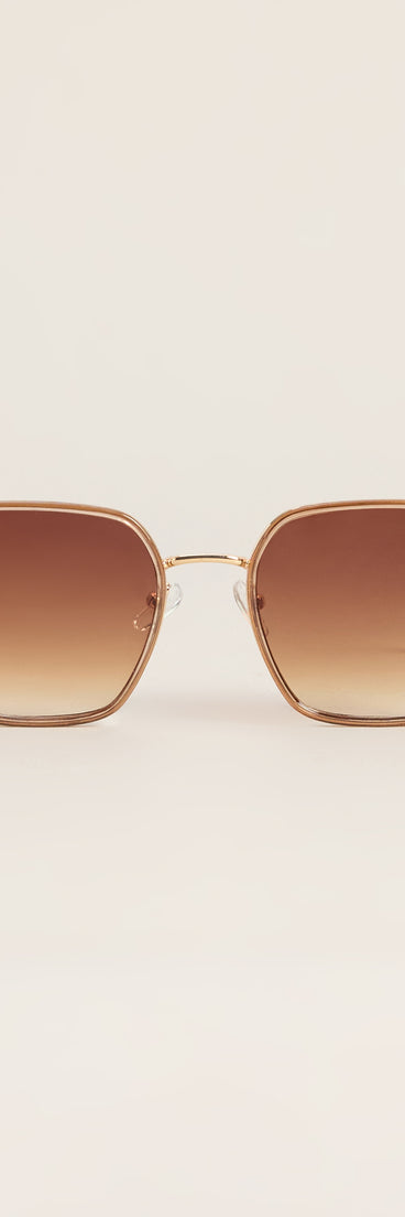 Everyday Luxe Square Sunglasses
