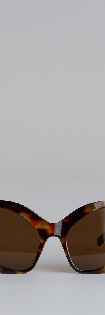 City Walk Tortoise Oversized Sunglasses