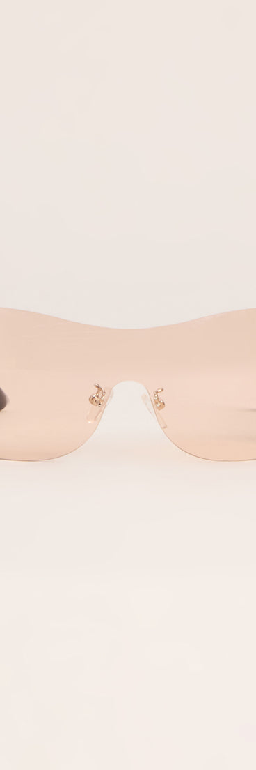 Statement Maker Shield Sunglasses