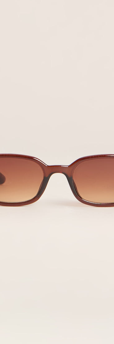 Coffee Run Cutie Square Sunglasses