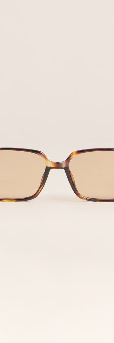 Caught Looking Rectangle Sunglasses