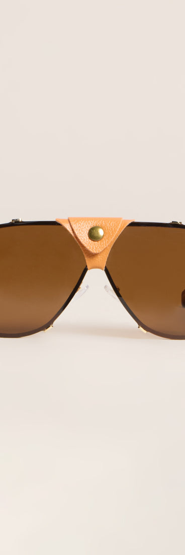 Off Duty Drama Aviator Sunglasses