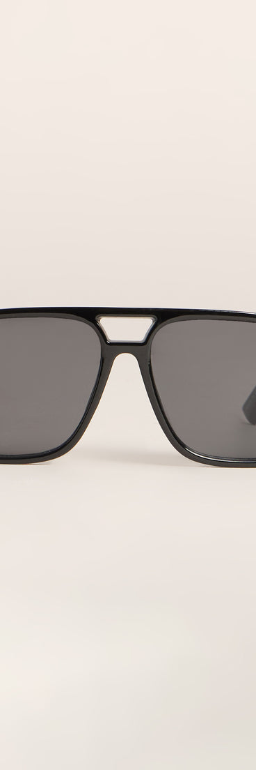 Catch Flights Aviator Sunglasses