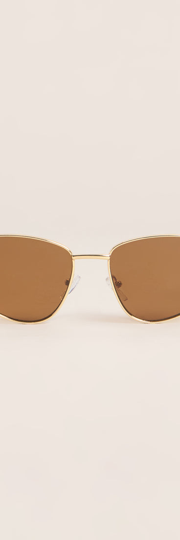 Text Me Tomorrow Cat Eye Sunglasses