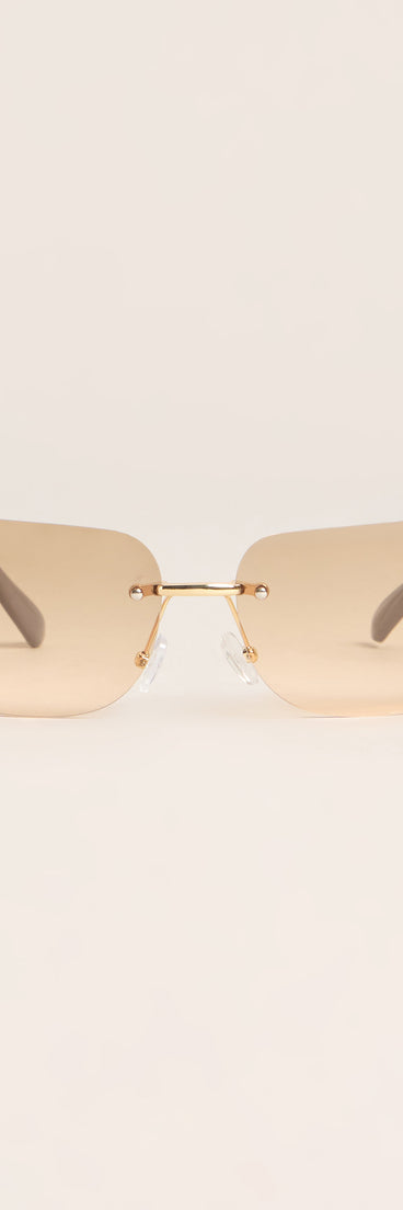 Pretty Intent Butterfly Side Sunglasses