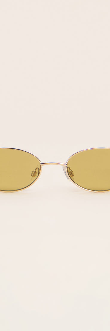 Chic Little Detour Oval Sunglasses
