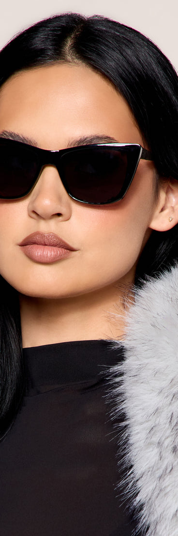 Chic Perspective Cat Eye Sunglasses