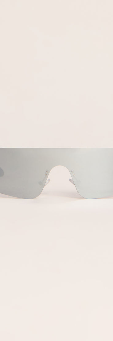 Windsor x Ed Hardy Mirror Shield Sunglasses