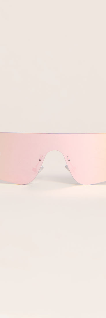 Windsor x Ed Hardy Rose Shield Sunglasses