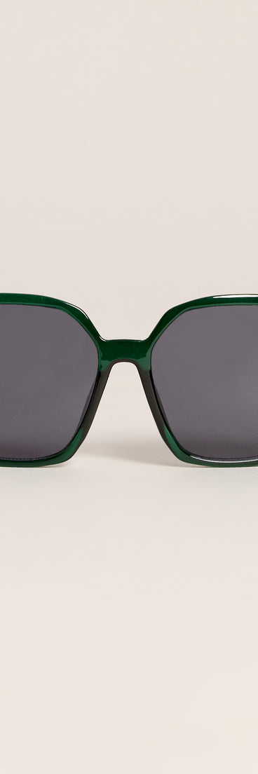 Shape Theory Oversized Sunglasses