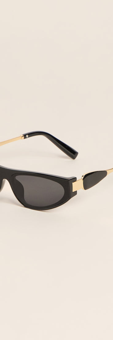 No Photos Please Shield Sunglasses