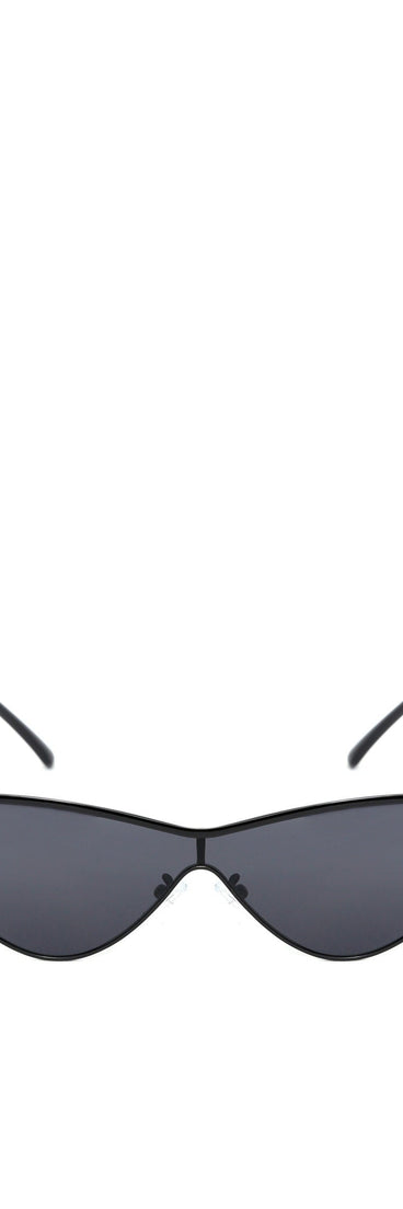 Edgy Cat Eye Sunglasses