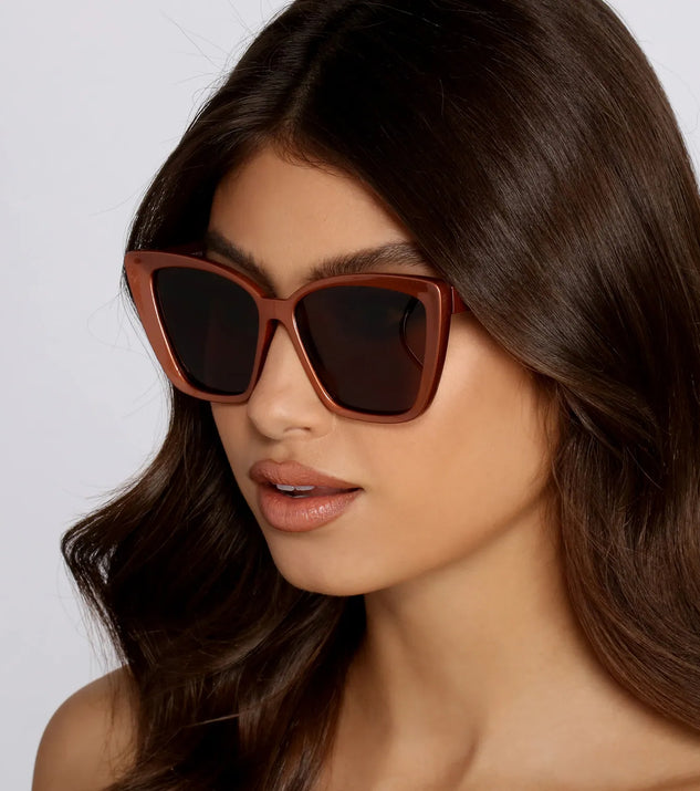 Yeah I'm Sassy Cat Eye Sunglasses