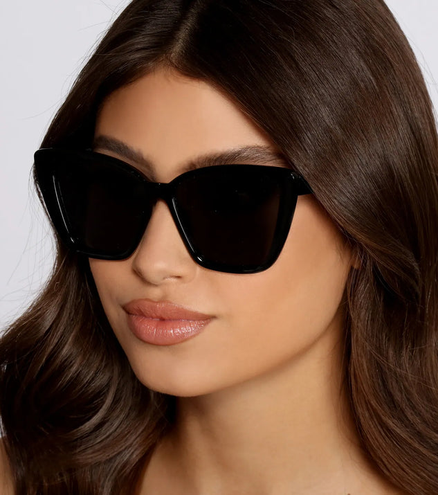 Change My Mind Cat Eye Sunglasses