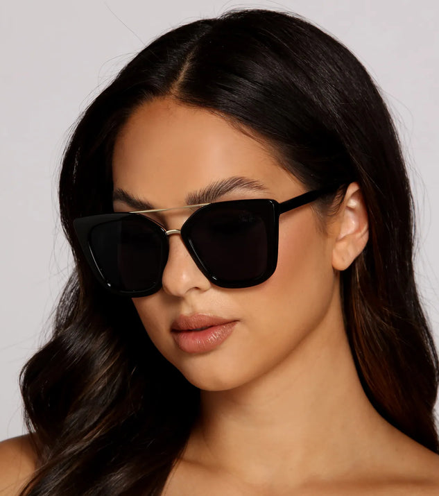 Major Obsession Cat-Eye Sunglasses