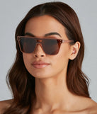 Trendy Moment Flat Top Sunglasses