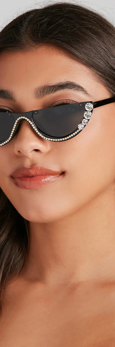 Glam Goals Flat Top Sunglasses