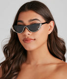 Glam Goals Flat Top Sunglasses