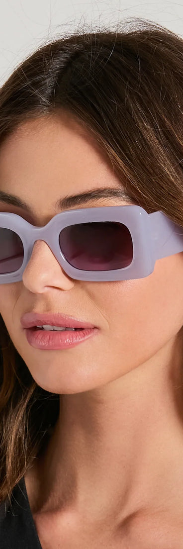 Trendy Mood Rectangle Sunglasses