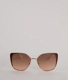 Cute Sight Cateye Metal Sunglasses, a trendy ivory addition to women's going-out outfits, is ideal for Christmas party outfits, chic NYE attire, or winter night-out looks that keep you on-trend!