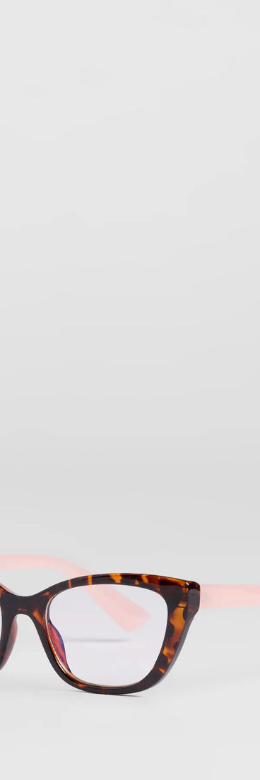 Feeling Preppy Cat-Eye Blue Light Glasses