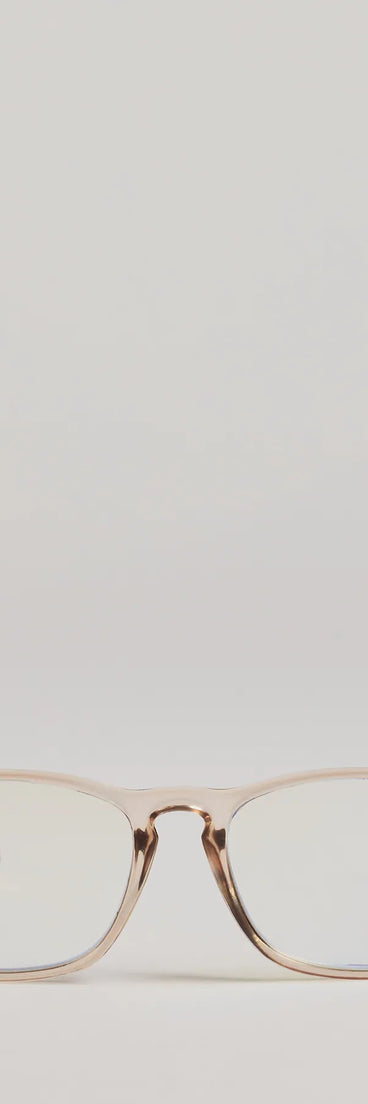 The Classically Chic Blue Light Eyeglasses in black is a women's workwear piece offering a trendy style and unique accents, perfect for effortlessly creating an outfit-of-the-day look that transitions your office look to going-out ready.