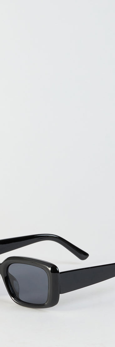 Retro Charm Square Sunglasses