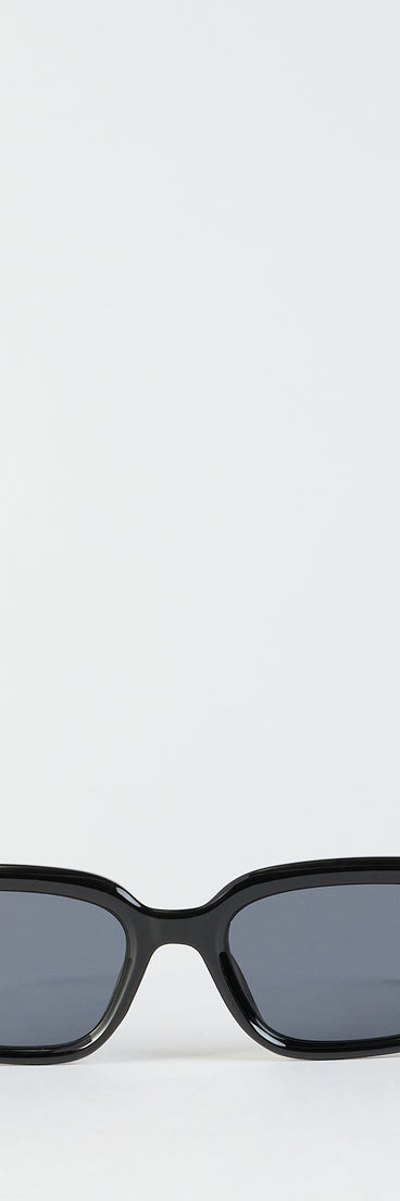 Retro Charm Square Sunglasses