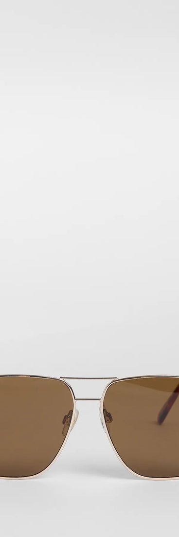 Trendy Sleek Oversized Square Sunglasses