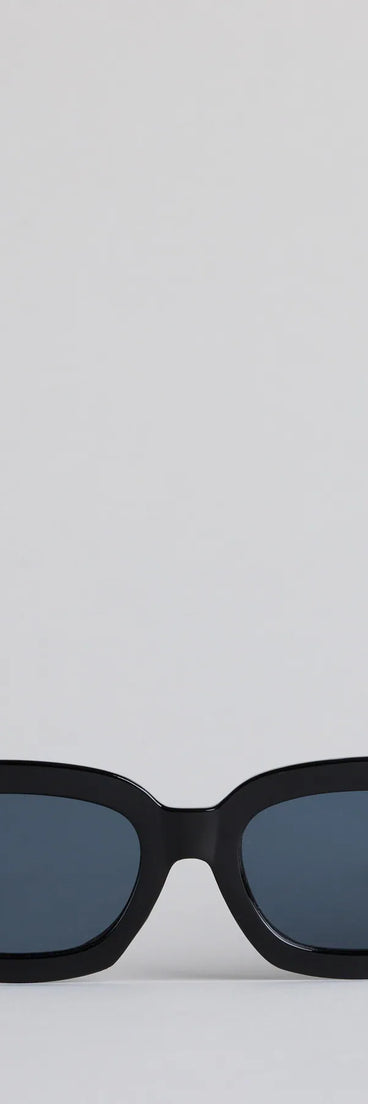 Level Up Basic Square Sunglasses