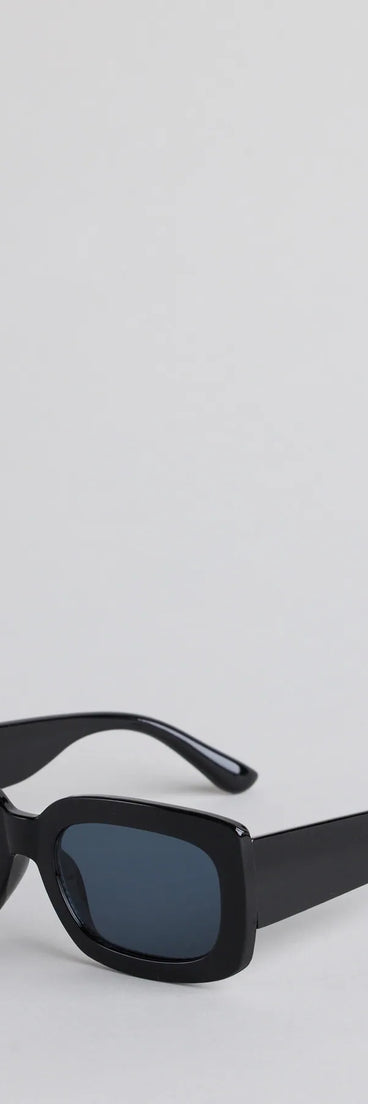 Level Up Basic Square Sunglasses