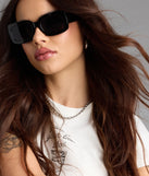 Level Up Basic Square Sunglasses
