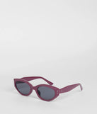 Always Down Oval Sunglasses