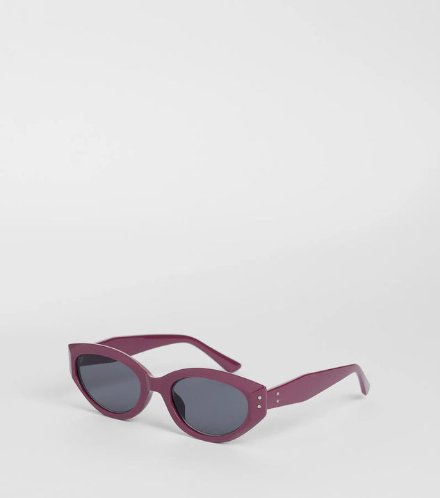 Always Down Oval Sunglasses