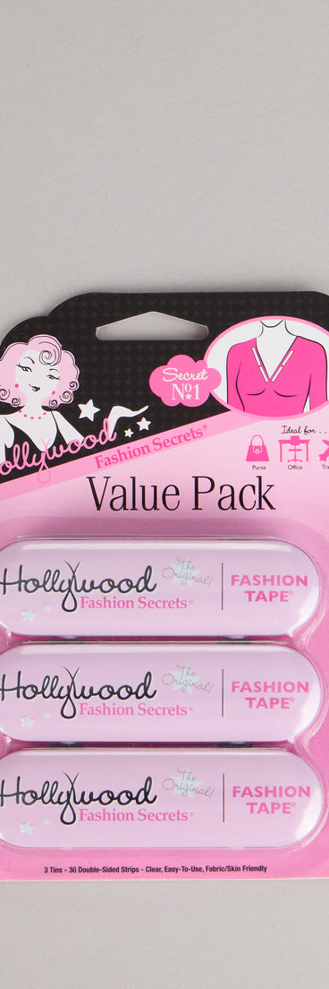 Hollywood Fashion Tape Three Pack Set