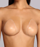 Plunging Silicone Adhesive Bra
