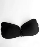 The Adhesive Push Up Bra in black brings sleek style to any graduation outfit, from cap and gown to after-party.