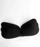 The Adhesive Push Up Bra in black brings sleek style to any graduation outfit, from cap and gown to after-party.